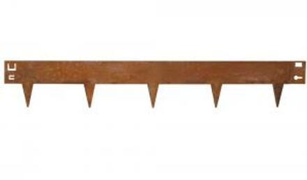 Kantopsluiting MA Edge CorTen staal 6(10) cm hoog x 106 cm lang