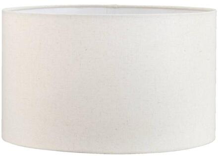 Kap Cilinder Rae - Off-white - Ø33x20 Cm - Linnen - Crème