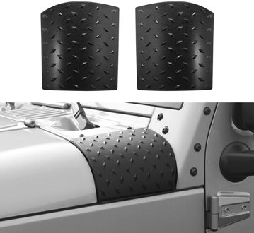Kap Hoek Guard Hooded Auto Kap Armor Body Armor Kap Corner Guards Voor Jeep Wrangler Jk Jku 2007