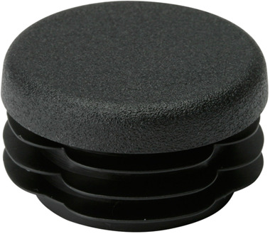 Kap Ronde Buis 30Mm Zw 4St W - WU0640006