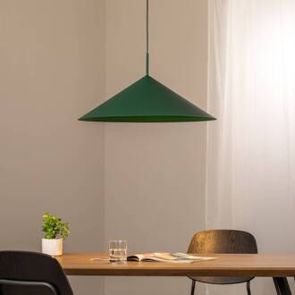 Kapitale hanglamp, groen, 1-lamp, Ø 60 cm, GX53 groen, zwart