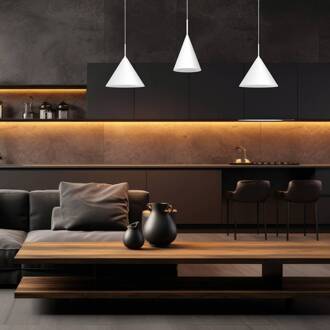 Kapitale hanglamp, wit, 1-lamp, Ø 32 cm, GX53