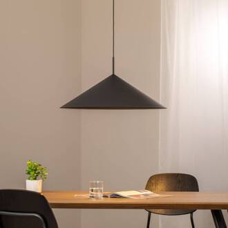 Kapitale hanglamp, zwart, 1-lamp, Ø 60 cm, GX53