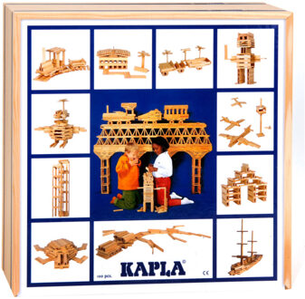 Kapla 100 Stuks In Kist Blank