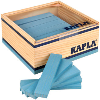 KAPLA kist 40-delig - lichtblauw