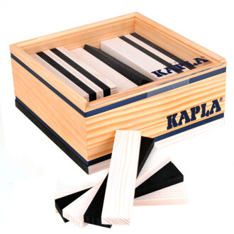 KAPLA zwart/wit, 40 stuks