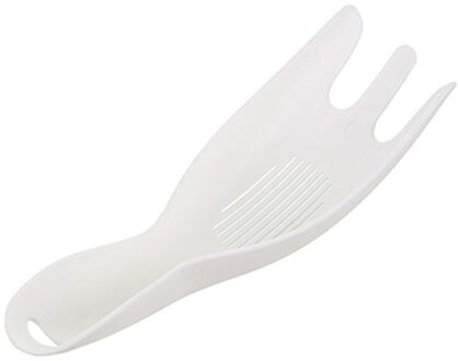 Kapmore 1Pc Rijst Wasmachine Accessoires Multifunctionele Claw Rijst Drainer Zeef Rijst Cleaning Tools Accessoires wit