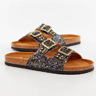 Kaporal damesklompen met strasssteentjes Veelkleurig - EU 36