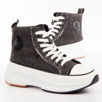 Kaporal Essentiële sneakers voor dames van Kaporal Zwart - EU 40