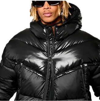 Kaporal heren bivakjas met donsvulling - maat XL Zwart