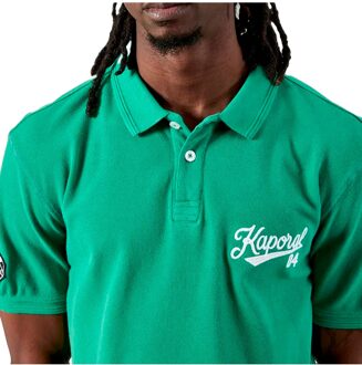 Kaporal herenpoloshirt Barni Groen - M