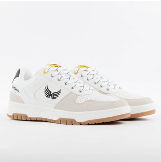 Kaporal herensneakers met kenmerkend design. Wit - EU 41