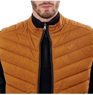 Kaporal Mouwloos donsjack van Kaporal voor heren, model Sona Bruin