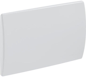 Kappa bedieningplaat met frontbediening voor toilet/urinoir 21.3x14.2cm wit 115.680.11.1