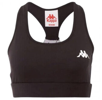 Kappa Dames ebba sportbeha Zwart - XS