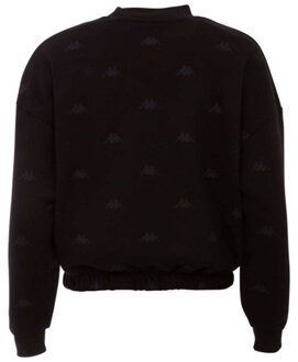 Kappa Dames ignara sweatshirt Zwart