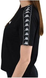 Kappa Dames inula t-shirt - maat L Zwart