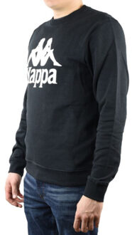 Kappa Heren sertum rn sweatshirt - maat L Zwart
