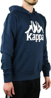 Kappa Heren taino hoodie Blauw - XL