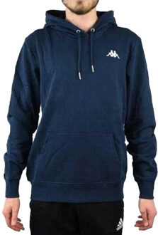 Kappa Heren vend hoodie - maat L Blauw