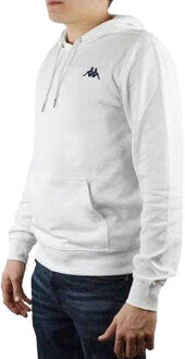 Kappa Heren vend hoodie Wit - L