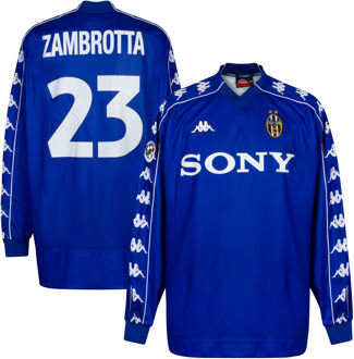 Kappa Juventus 3e Shirt 1999-2000 + Zambrotta 23 (Spelers Editie) - Maat XL - XL