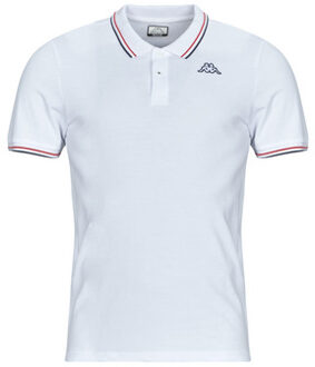 Kappa Polo Shirt Korte Mouw Kappa EZIO2" Wit - XXL, M, L, XL, 3XL
