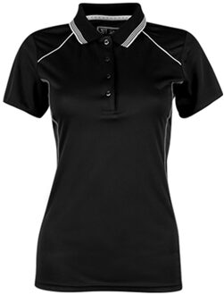 Kappa Sjeng Sports Dalla - Sportpolo - Vrouwen - Maat S - Zwart