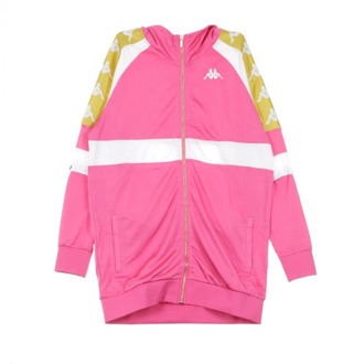 Kappa Sweater met rits Kappa , Pink , Dames - L,M,S,Xs