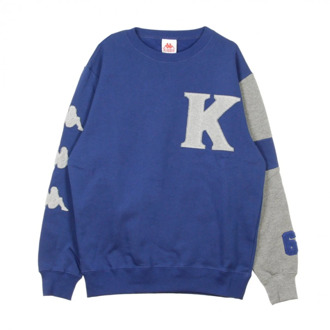 Kappa Sweatshirt Kappa , Blue , Heren - L,M,S