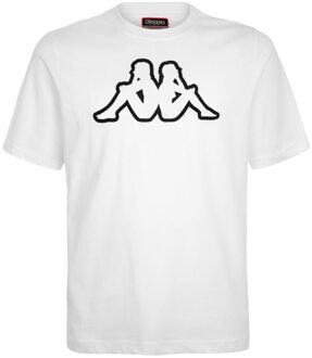 Kappa T-Shirt Logo Cromen - Herenshirt Wit - XL