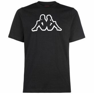 Kappa T-Shirt Logo Cromen - Zwart T-Shirt Heren - XL