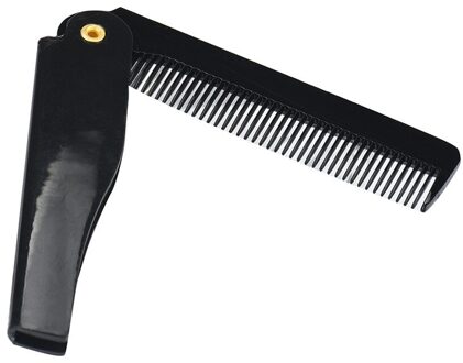 Kappers Schoonheid Vouwen Baard Kam Pocket Magic Haarborstel Salon Styling Tools Voor Mannen Vrouwen Tanden Baard Haarverzorging Kam #40 GD