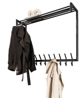 Kapstok Alex B 100 cm H 80 cm antraciet