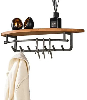 Kapstok Round B 100 cm H 20 cm naturel