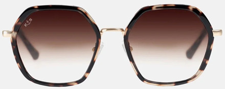 Kapten & Son Amsterdam zonnebril edge umber tortoise brown