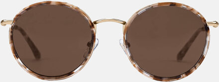Kapten & Son Amsterdam zonnebril toffee tortoise brown