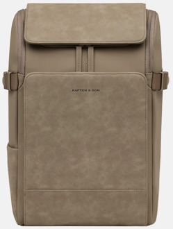 Kapten & Son Bali laptoprugzak M 15 inch walnut Taupe