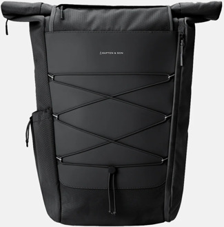 Kapten & Son Banff rugzak all black Zwart