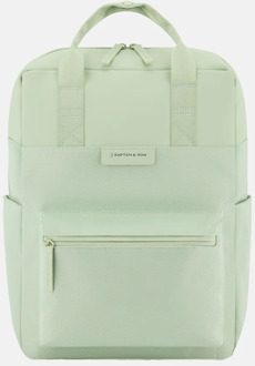 Kapten & Son Bergen Pro laptoprugzak 15 inch matcha green Lichtgroen