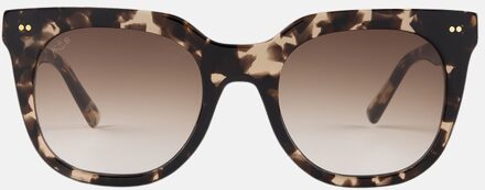 Kapten & Son Florence zonnebril crystal tortoise brown