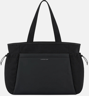 Kapten & Son Hellvi shopper/weekendtas all black