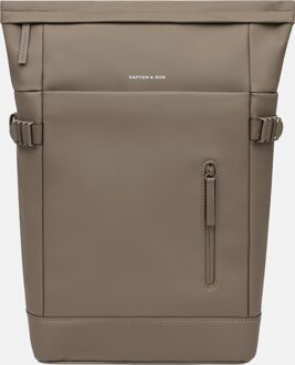 Kapten & Son Helsinki 2.0 laptoprugzak 15 inch walnut Taupe