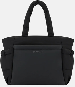 Kapten & Son Helvvi handtas small all black Zwart