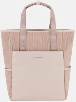 Kapten & Son Lindby Corduroy rugzak rose clay Roze