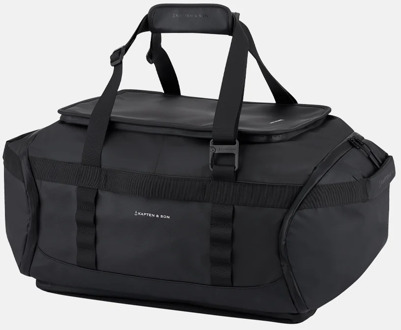Kapten & Son Lisbon duffle rugzak all black