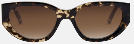 Kapten & Son Lyon zonnebril crystal tortoise brown
