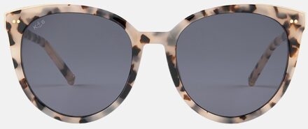 Kapten & Son Manhattan zonnebril sand tortoise black Bruin