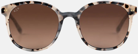 Kapten & Son Nairobi zonnebril sand tortoise brown Bruin - No Size