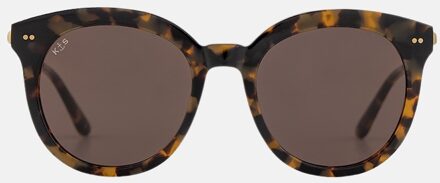 Kapten & Son Paris zonnebril amber tortoise brown Bruin - No Size